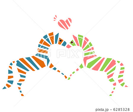 午の年賀素材 6285328