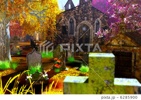 Cemetery Crypt 3D render 6285900