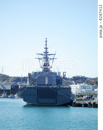 うらが　掃海母艦　横須賀港 6287412