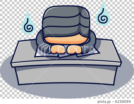 机につっぷすサラリーマン 机につっぷすサラリーマン 6288089