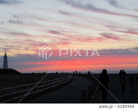 遠州灘　初日の出 6289566