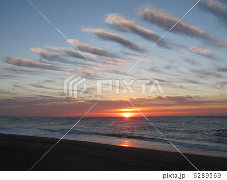 遠州灘　初日の出 6289569