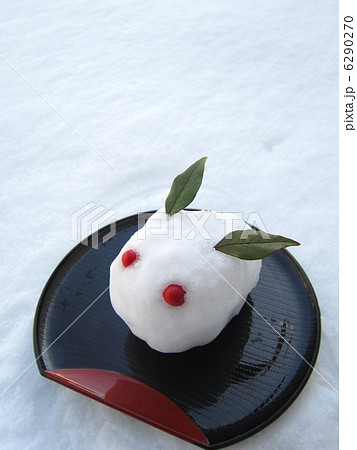 雪うさぎの写真素材 [6290270] - PIXTA