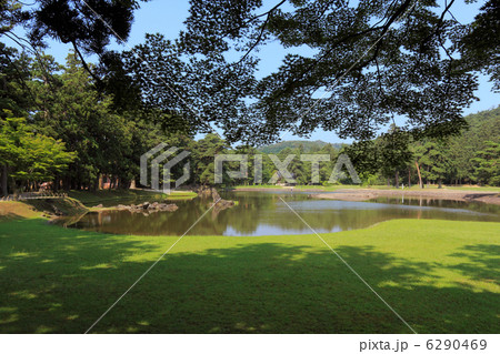 平泉毛越寺の浄土庭園 6290469