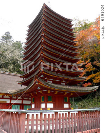 談山神社　十三重塔 6291024