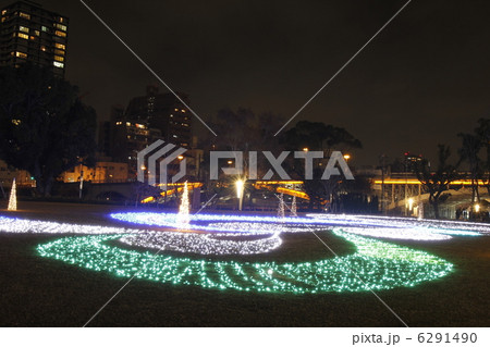 大阪光のルネサンス-芝生エリアテーマ発光グリーン＆ホワイト- 6291490