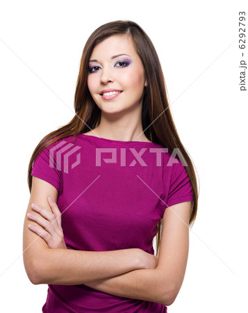 Young beautiful smiling woman Young beautiful smiling woman 6292793