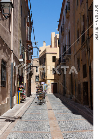 Typical spanish street with souvenir shop 6293300