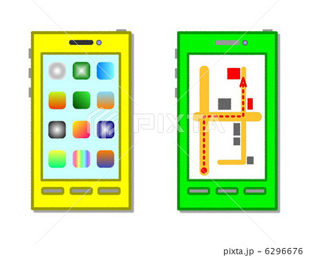 シンプルなスマフォイラスト シンプルなスマフォイラスト 6296676