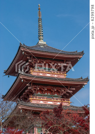 清水寺　三重塔 6299798