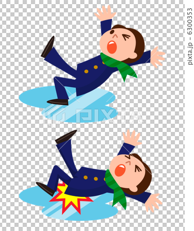 Sliding and falling students 6300353