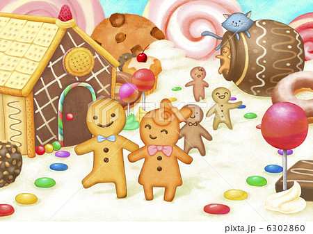 お菓子の国 画像 無料画像ダウンロードサイト