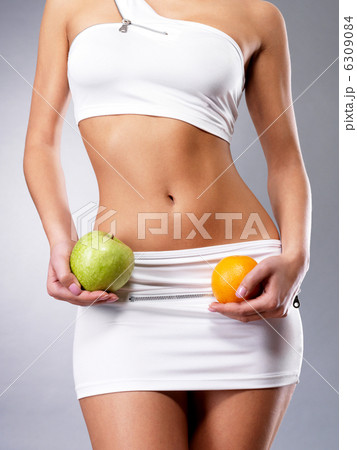 Healthy lifestyle of woman with slim body Healthy lifestyle of woman with slim body 6309084