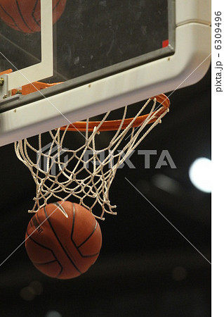 バスケットボール リング の写真素材