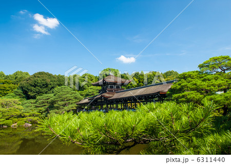 平安神宮 東神苑の泰平閣 平安神宮 東神苑の泰平閣 6311440