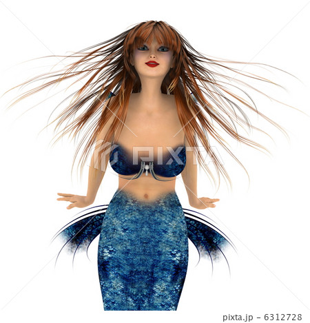 人魚のイラスト素材