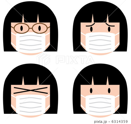 マスクの女の子 6314359