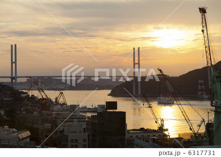 夕暮れの女神大橋 夕暮れの女神大橋 6317731