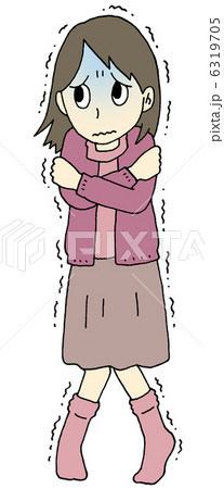 悪寒女性 悪寒女性 6319705