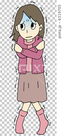 悪寒女性 悪寒女性 6319705