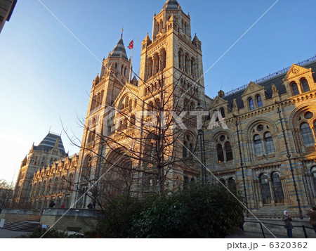 イギリス ロンドン 自然史博物館 外観 夕暮れ イギリス ロンドン 自然史博物館 外観 夕暮れ 6320362