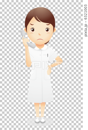 女性医療従事者イラスト 女性医療従事者イラスト 6321003