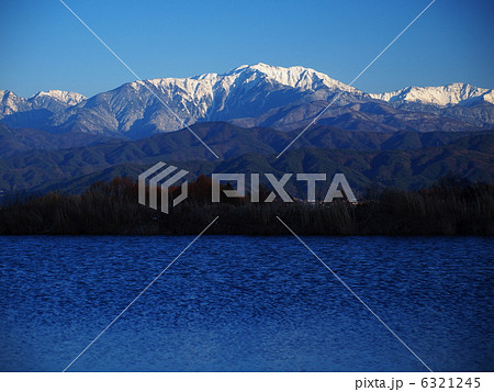 南アルプス　冬晴れ 6321245