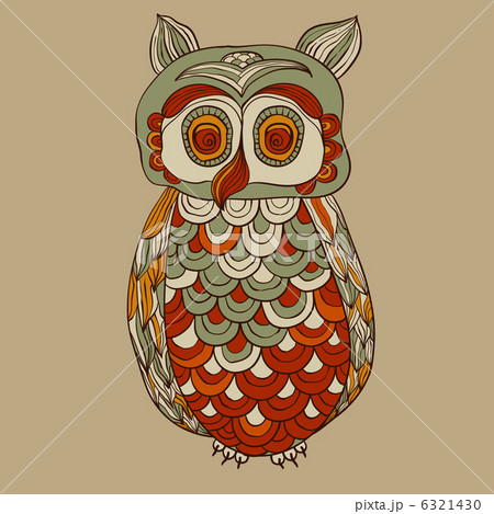 Vector Bizarre Funky Owl Vector Bizarre Funky Owl 6321430
