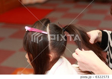 ヘアスタイル　七五三 6322573
