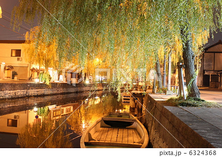 水郷柳川の夜景 6324368