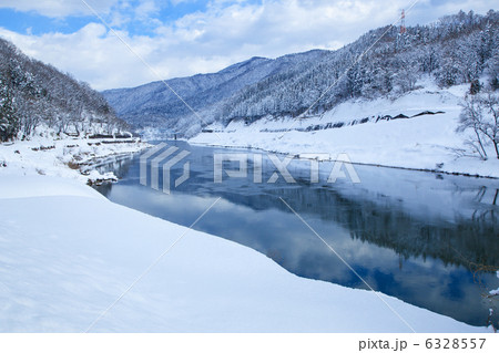 千曲川冬景色 千曲川冬景色 6328557