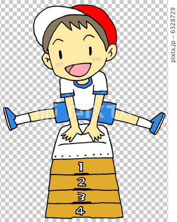 跳び箱男の子 6328729