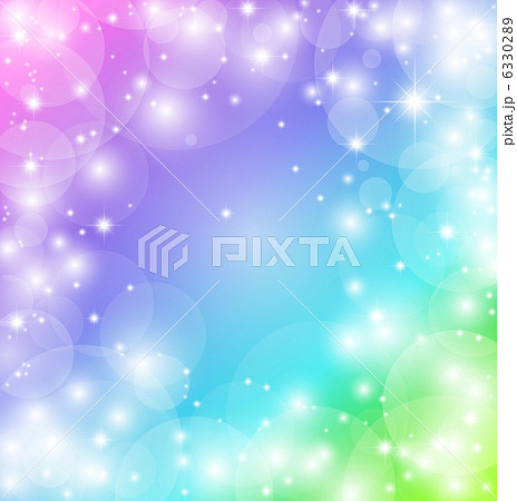 幻想的な虹色の背景のイラスト素材 6330289 Pixta