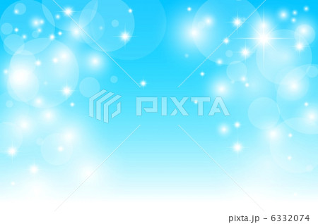 水色のキラキラの背景 6332074