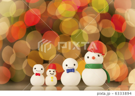 雪だるまの人形 雪だるまの人形 6333894