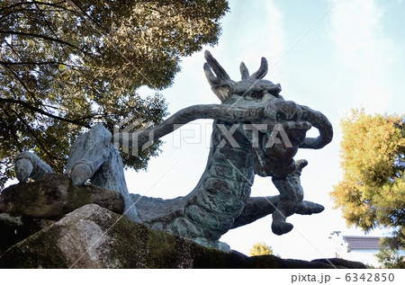 江の島、龍宮大神の龍 6342850