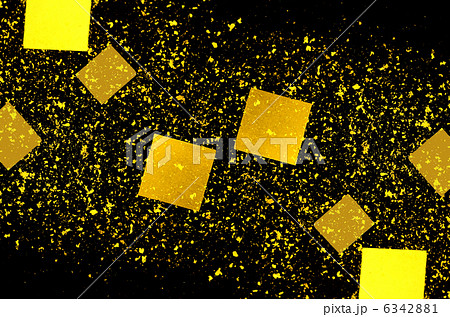 金箔 金粉のイラスト素材