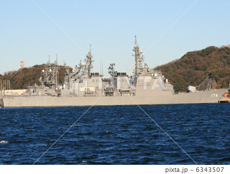 護衛艦きりしまの入港風景 6343507