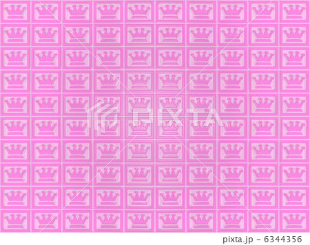 板チョコイラスト　王冠柄のストローベリーチョコ 6344356