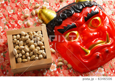 鬼の面と豆 鬼の面と豆 6346506