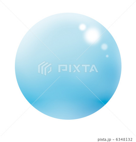 水の球のイラスト素材
