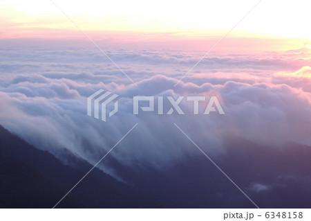 常念岳から見下ろす風伝おろし 常念岳から見下ろす風伝おろし 6348158