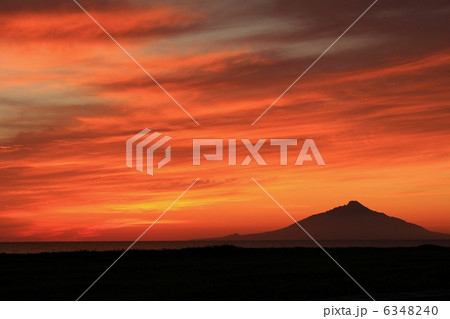 オロロンの夕焼け 6348240