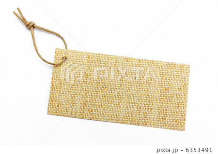 ファブリックのタグ（ハナゴザ） 6353491