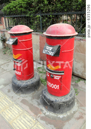 red letter boxes in india 6355296
