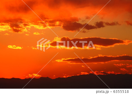 空　朝焼け空 6355518