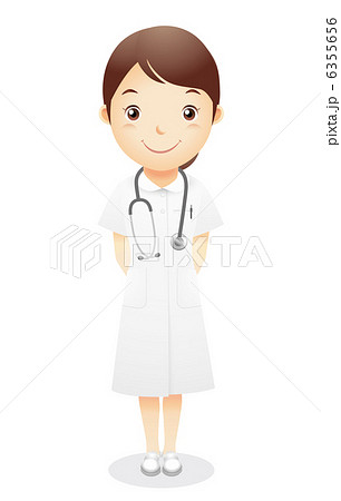 女性医療従事者イラストのイラスト素材