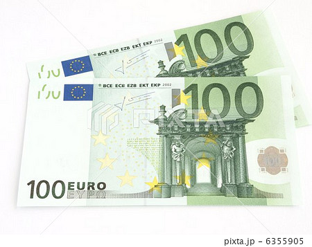 １００ユーロ紙幣 6355905