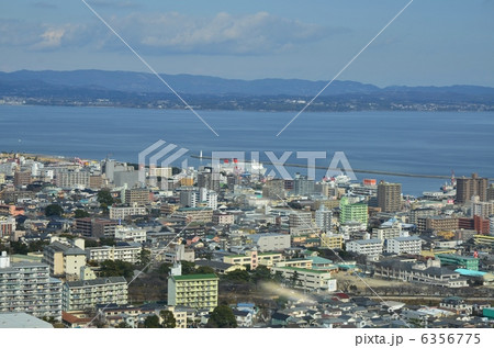 別府グローバルタワーから見た別府市街 6356775