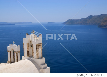 Orthodox church on Santorini island (Greece) 6358519